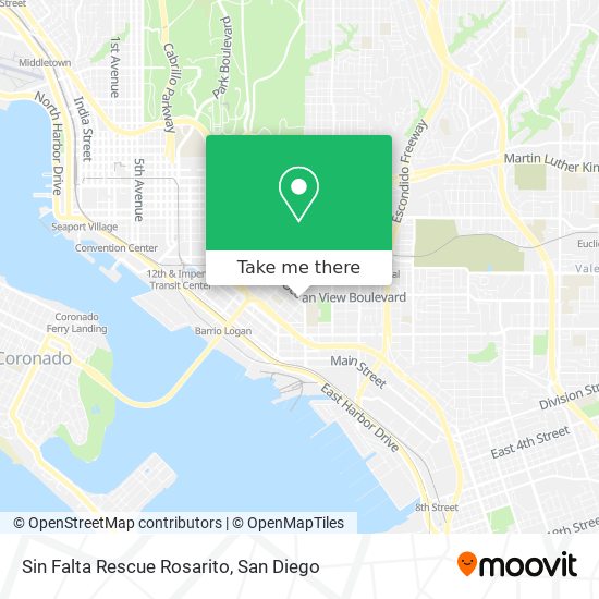 Mapa de Sin Falta Rescue Rosarito