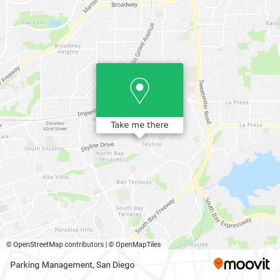 Parking Management map