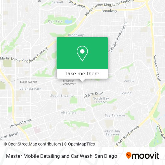 Mapa de Master Mobile Detailing and Car Wash