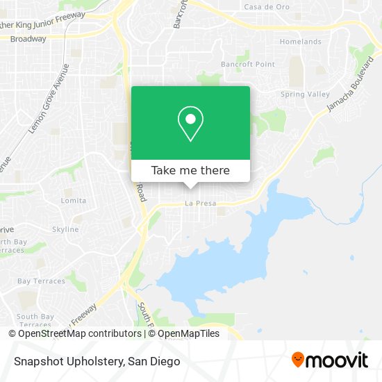 Snapshot Upholstery map