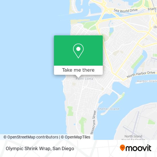 Mapa de Olympic Shrink Wrap