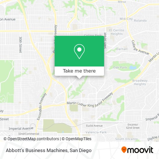 Mapa de Abbott's Business Machines