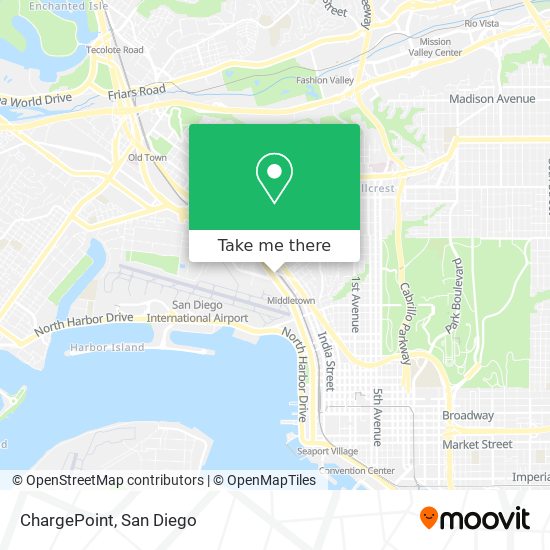 ChargePoint map