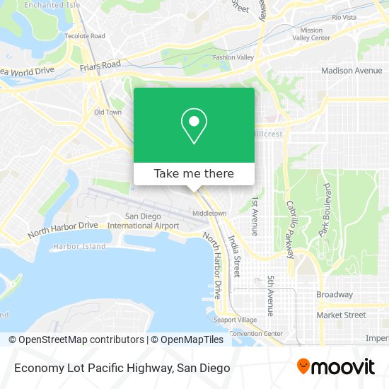 Economy Lot Pacific Highway map