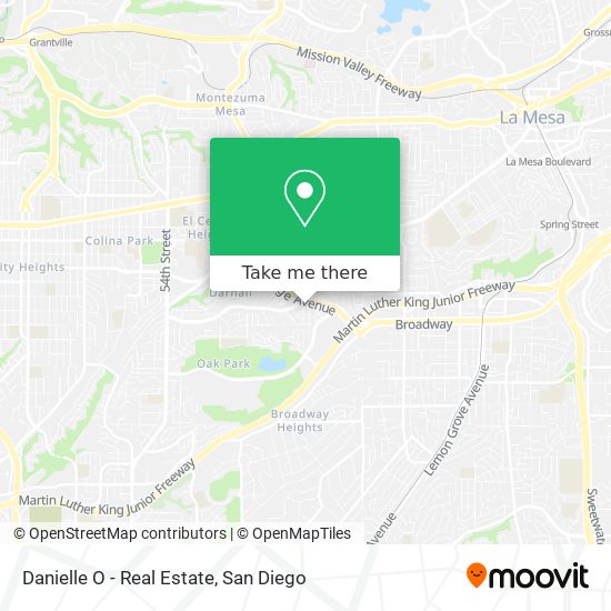 Danielle O - Real Estate map