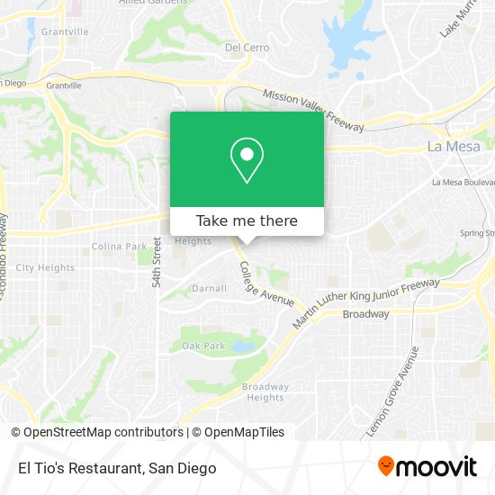 El Tio's Restaurant map