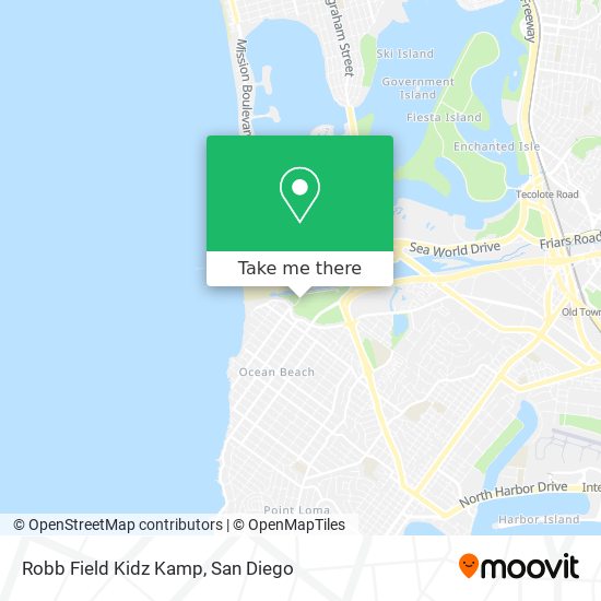 Mapa de Robb Field Kidz Kamp