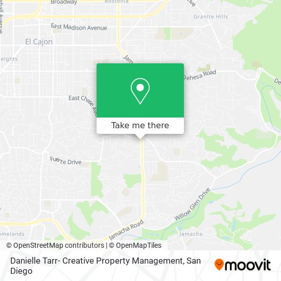 Danielle Tarr- Creative Property Management map