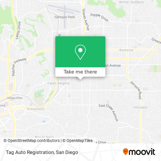 Tag Auto Registration map