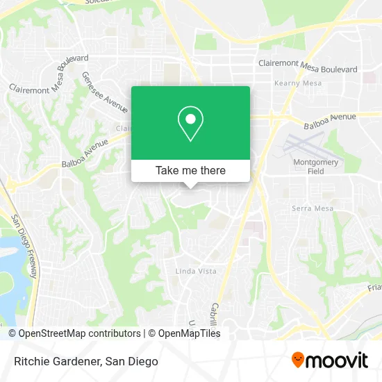 Ritchie Gardener map