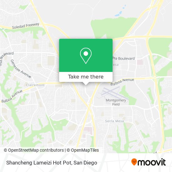 Mapa de Shancheng Lameizi Hot Pot