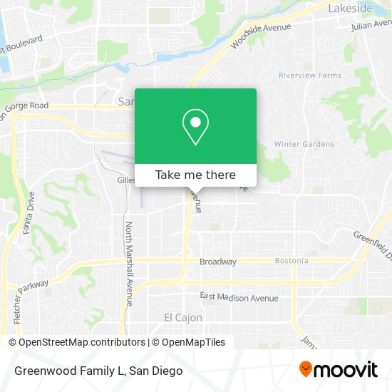 Greenwood Family L map