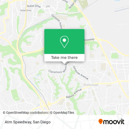 Atm Speedway map