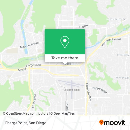 ChargePoint map