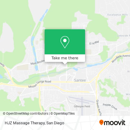 HJZ Massage Therapy map