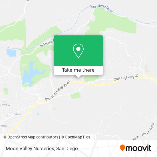 Moon Valley Nurseries map