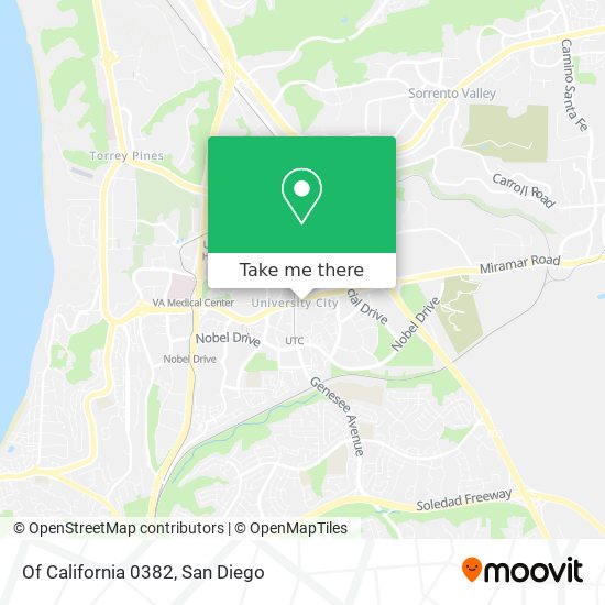 Of California 0382 map