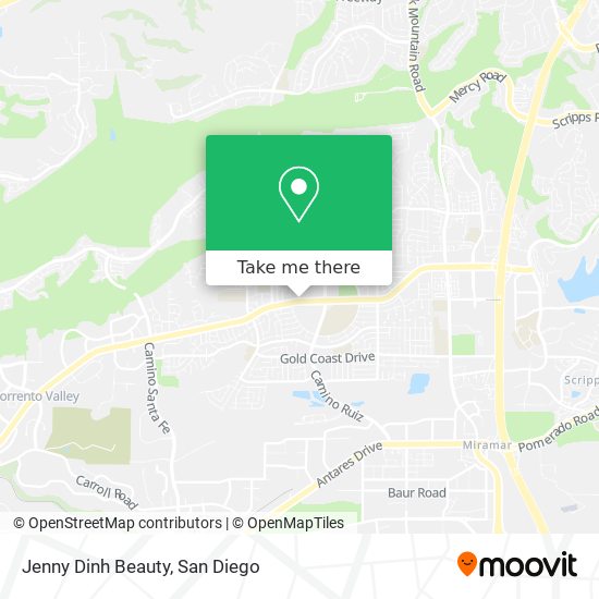 Jenny Dinh Beauty map