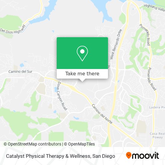 Mapa de Catalyst Physical Therapy & Wellness