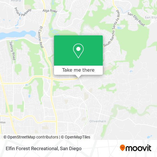 Elfin Forest Recreational map