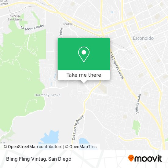 Mapa de Bling Fling Vintag