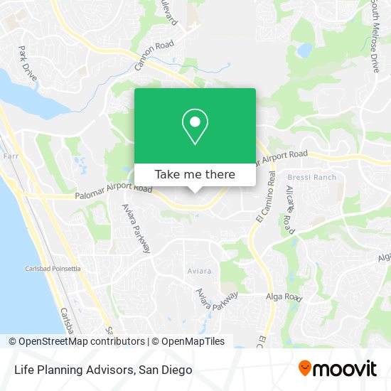 Life Planning Advisors map