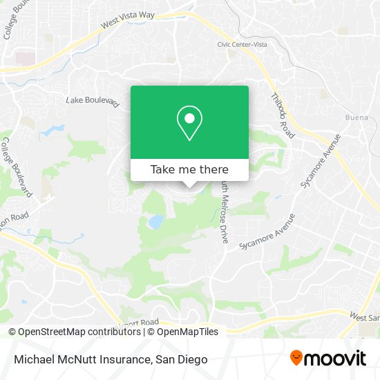 Mapa de Michael McNutt Insurance