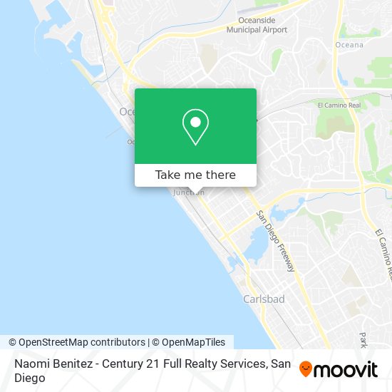 Naomi Benitez - Century 21 Full Realty Services map