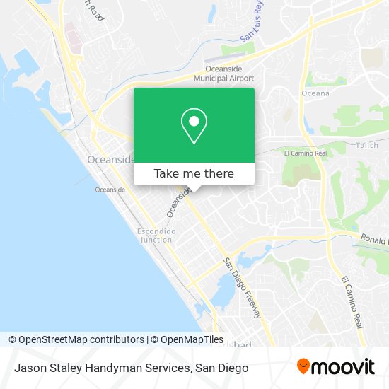 Mapa de Jason Staley Handyman Services