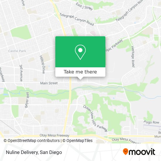 Mapa de Nuline Delivery