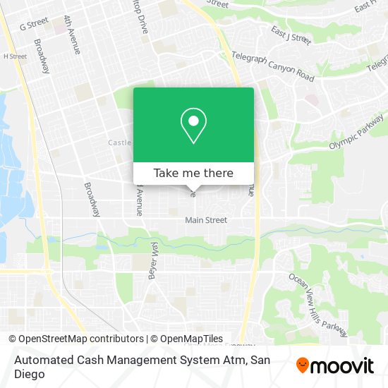 Automated Cash Management System Atm map