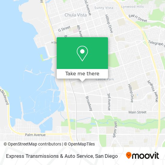 Express Transmissions & Auto Service map