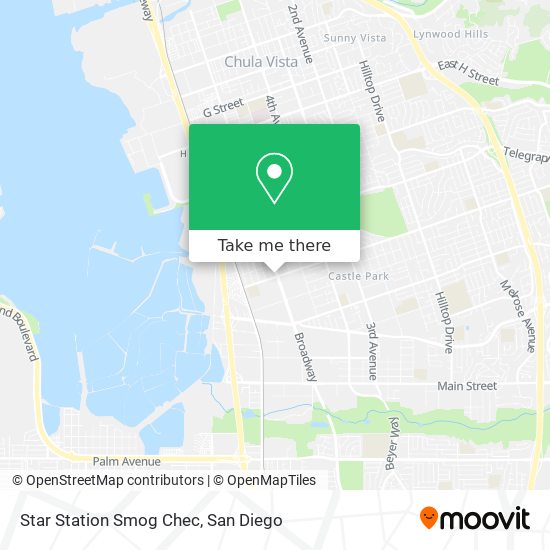 Mapa de Star Station Smog Chec