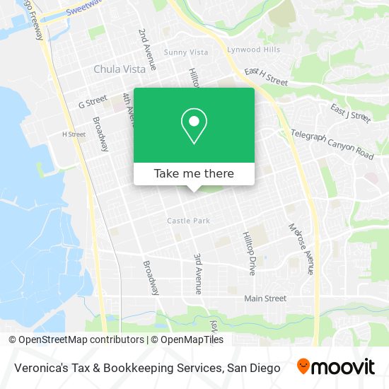 Veronica's Tax & Bookkeeping Services map