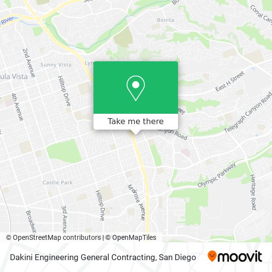 Mapa de Dakini Engineering General Contracting