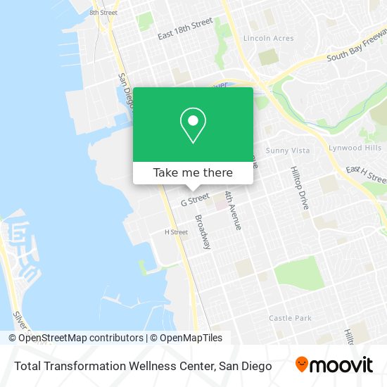 Mapa de Total Transformation Wellness Center