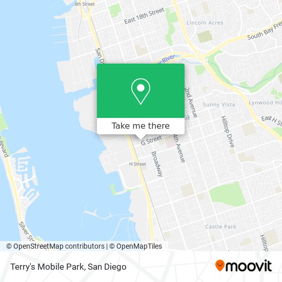 Terry's Mobile Park map