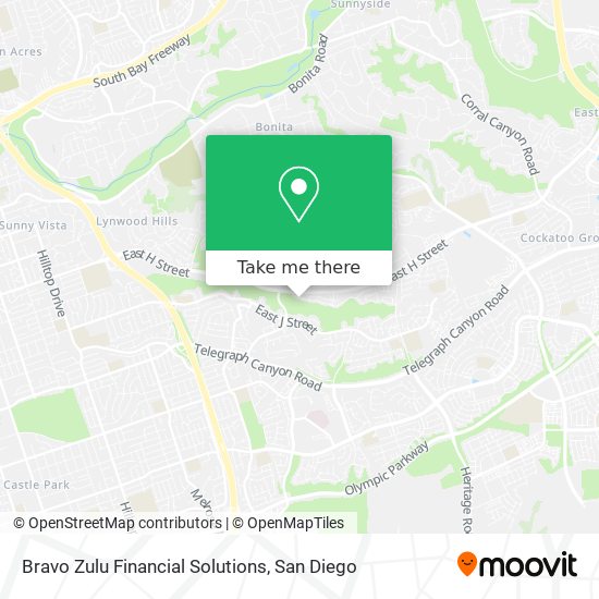 Mapa de Bravo Zulu Financial Solutions