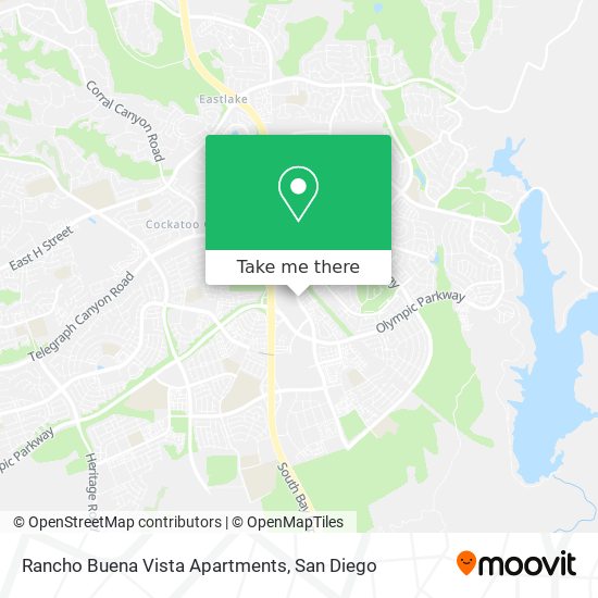 Rancho Buena Vista Apartments map