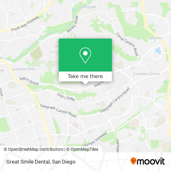Great Smile Dental map
