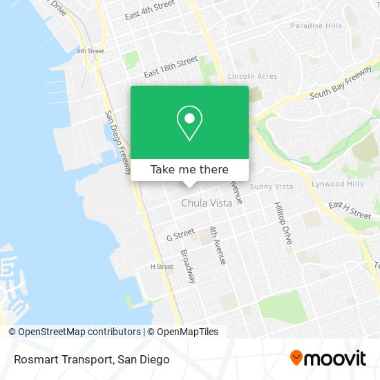 Rosmart Transport map