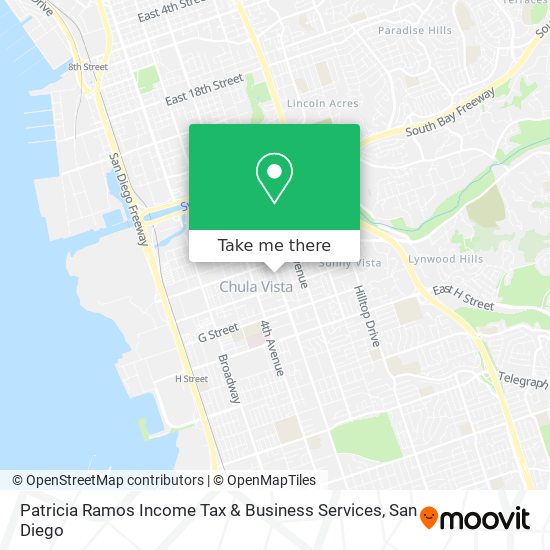 Patricia Ramos Income Tax & Business Services map