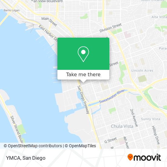 YMCA map