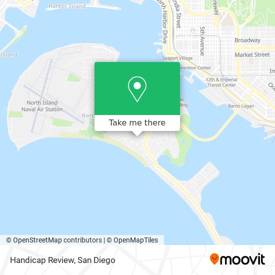 Handicap Review map