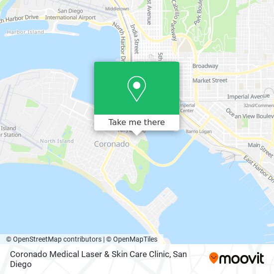 Mapa de Coronado Medical Laser & Skin Care Clinic