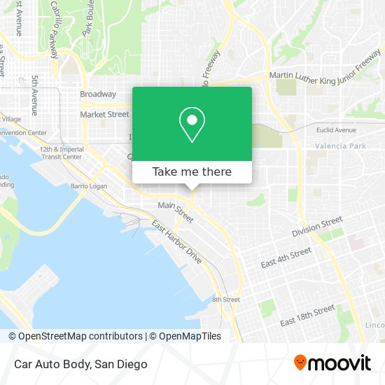 Car Auto Body map