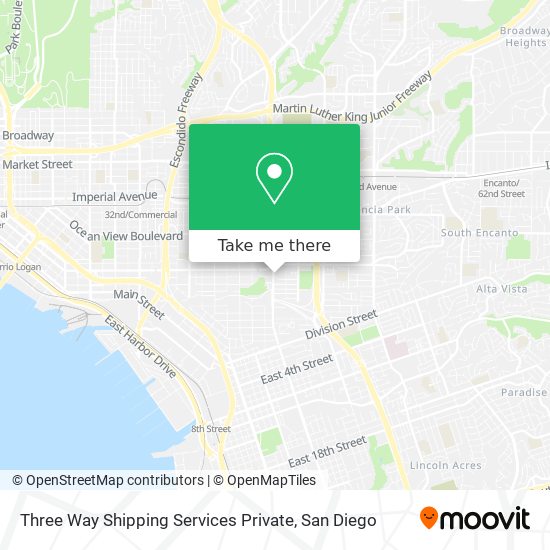 Three Way Shipping Services Private map