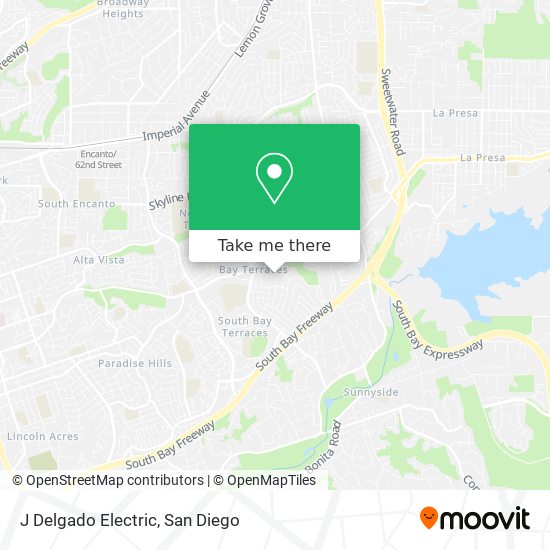 Mapa de J Delgado Electric