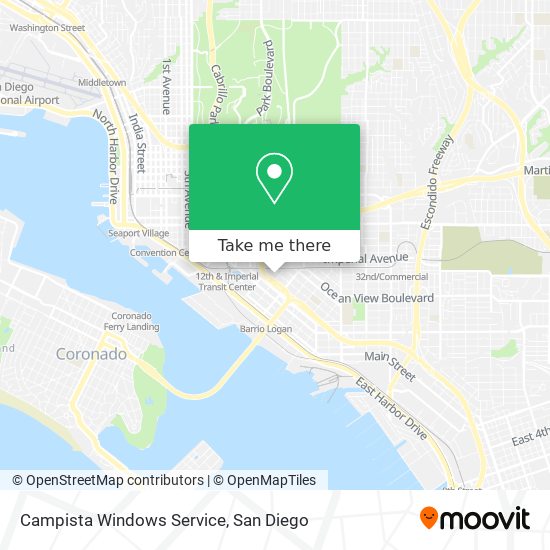 Campista Windows Service map