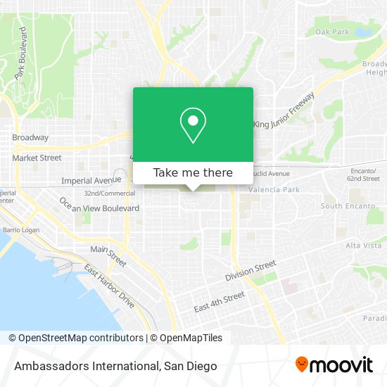 Mapa de Ambassadors International